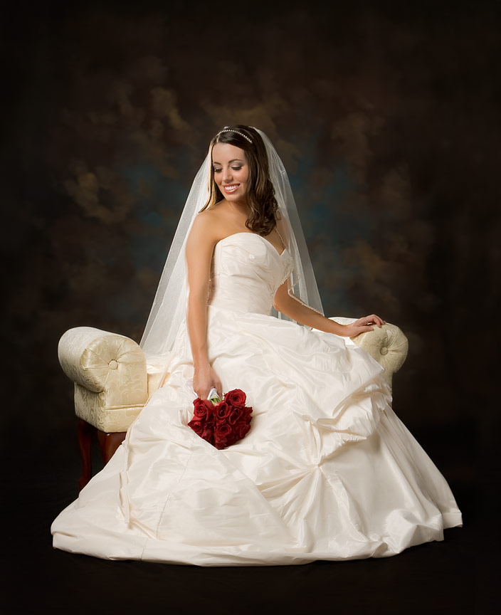 Studio Bridal Portrait