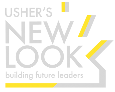 Ushers New Look Logo